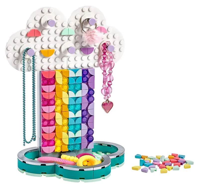 LEGO 41905 Tęczowy stojak na biżuterię