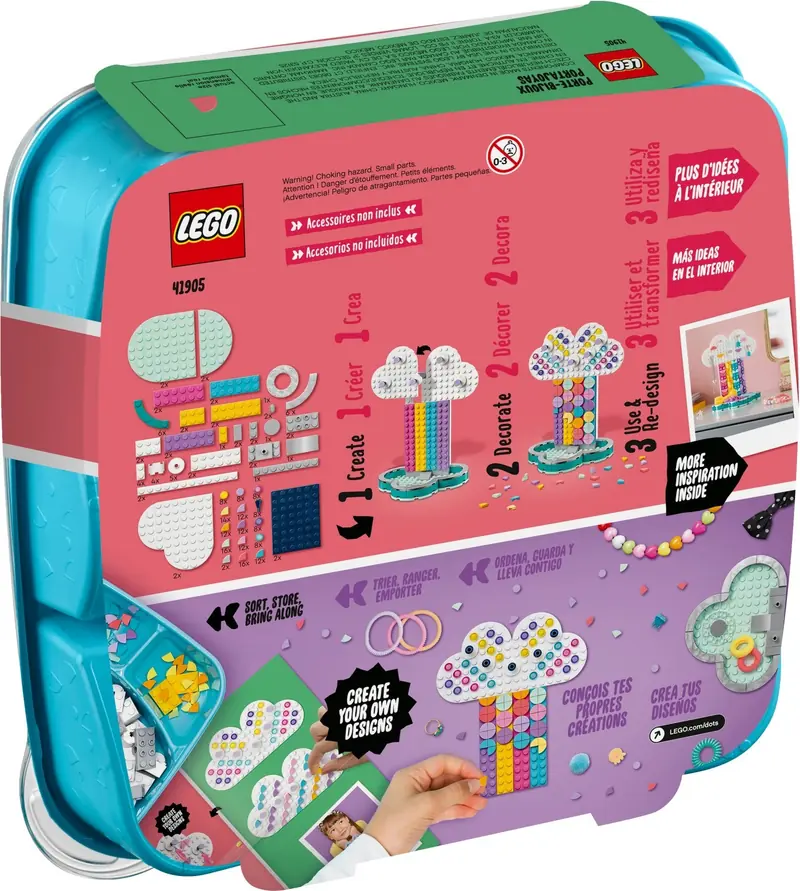 LEGO 41905 Tęczowy stojak na biżuterię zdjęcie 4