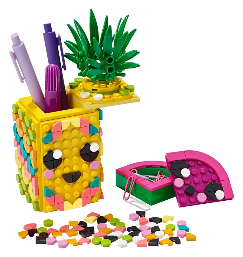 LEGO 41906 Pojemnik na długopisy w kształcie ananasa