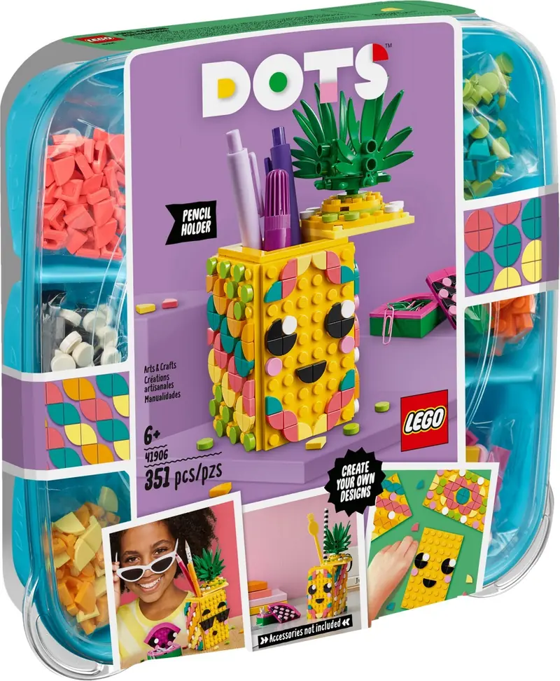 LEGO 41906 Pojemnik na długopisy w kształcie ananasa zdjęcie 2