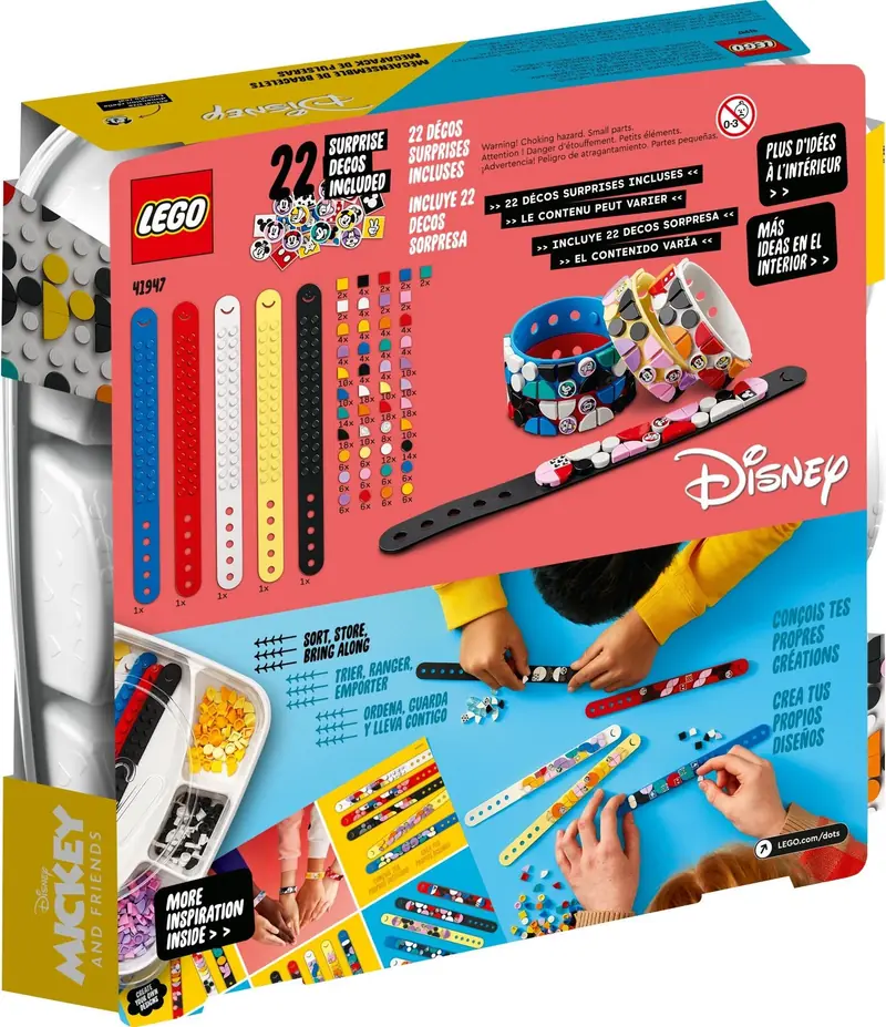 LEGO 41947 Miki i przyjaciele - megazestaw bransoletek zdjęcie 3