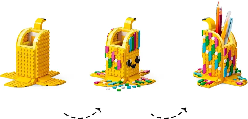 LEGO 41948 Uroczy banan - pojemnik na długopisy zdjęcie 2