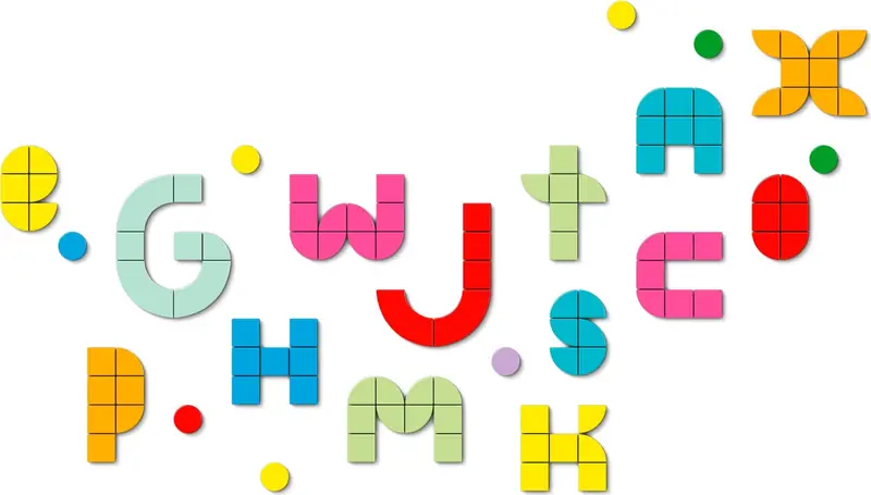 LEGO 41950 Rozmaitości DOTS - literki zdjęcie 4