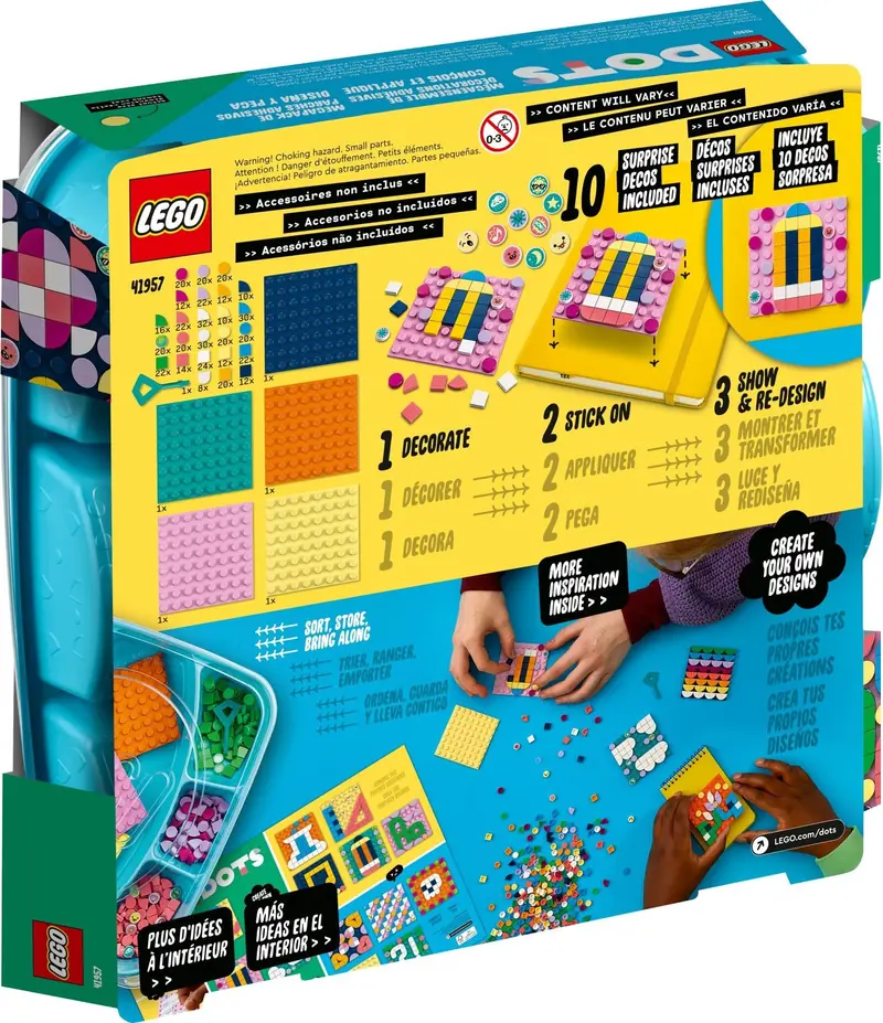 LEGO 41957 Megazestaw nalepek zdjęcie 6