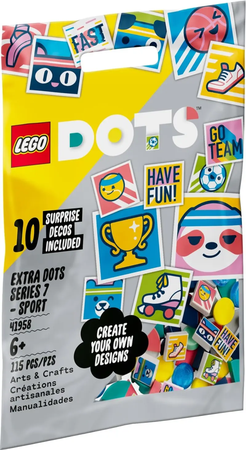 LEGO 41958 Dodatki DOTS - seria 7: SPORT zdjęcie 2