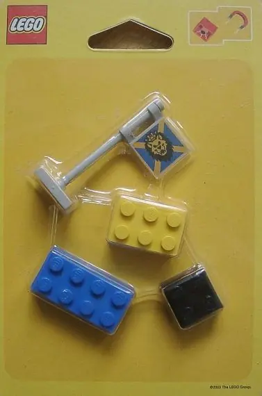 LEGO 4202681 Lion Knights Flag Pole Magnet Set