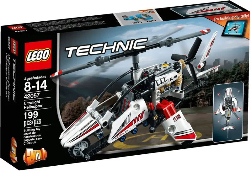 LEGO 42057 Ultralekki helikopter zdjęcie 2