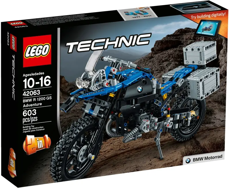 LEGO 42063 BMW R 1200 GS Adventure zdjęcie 2