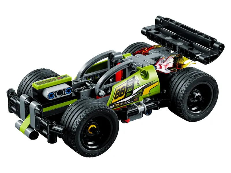 LEGO 42072 Żółta wyścigówka