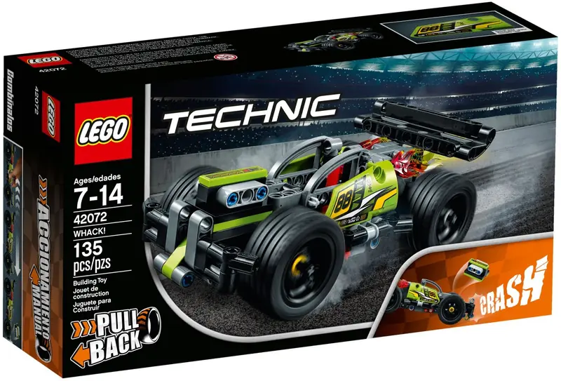 LEGO 42072 Żółta wyścigówka zdjęcie 2