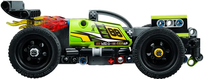 LEGO 42072 Żółta wyścigówka zdjęcie 4