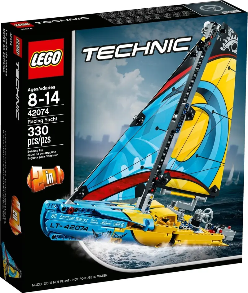 LEGO 42074 Jacht wyścigowy zdjęcie 2