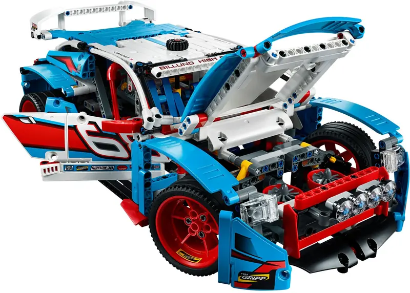 LEGO 42077 Niebieska wyścigówka zdjęcie 5