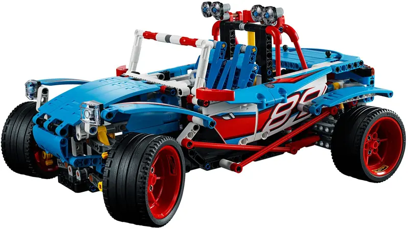 LEGO 42077 Niebieska wyścigówka zdjęcie 7