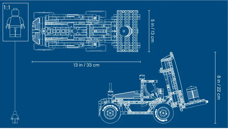 LEGO 42079 Wózek widłowy zdjęcie 6