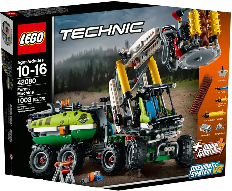 LEGO 42080 Maszyna leśna zdjęcie 2