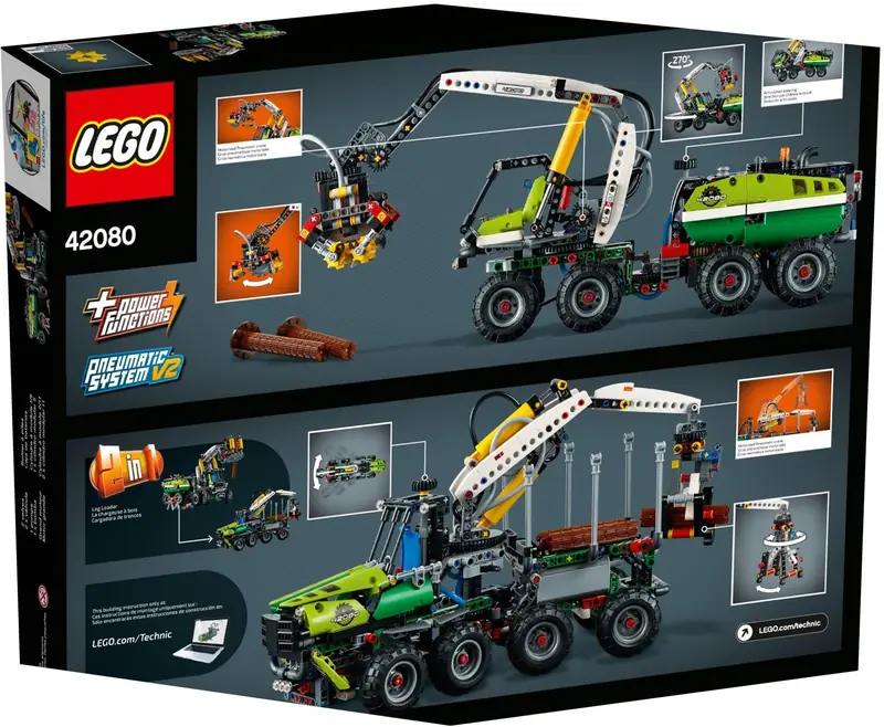 LEGO 42080 Maszyna leśna zdjęcie 5