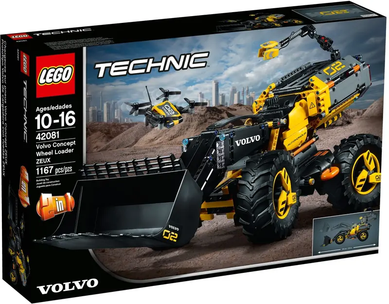 LEGO 42081 Volvo ładowarka kołowa ZEUX zdjęcie 2