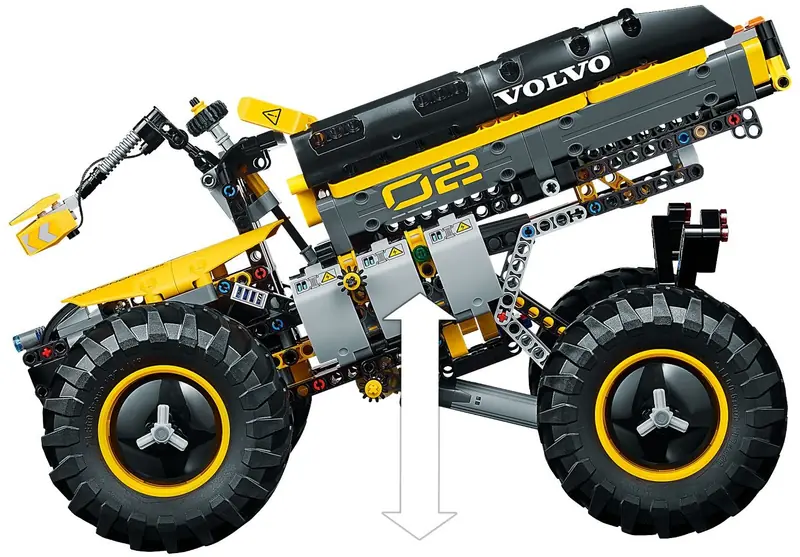LEGO 42081 Volvo ładowarka kołowa ZEUX zdjęcie 8