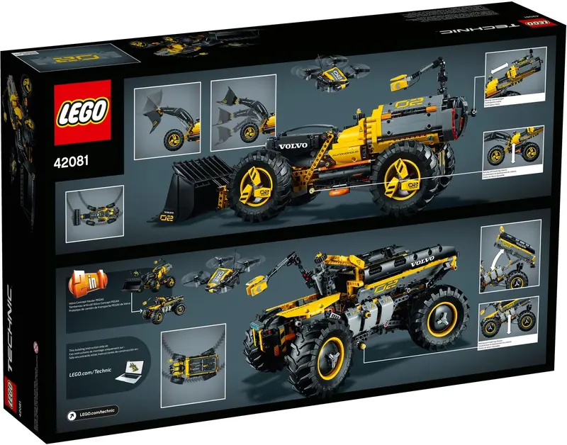 LEGO 42081 Volvo ładowarka kołowa ZEUX zdjęcie 9