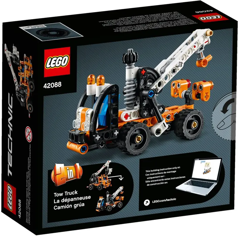 LEGO 42088 Ciężarówka z wysięgnikiem zdjęcie 5