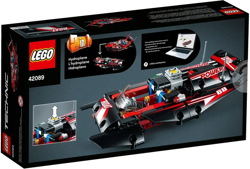 LEGO 42089 Motorówka zdjęcie 6