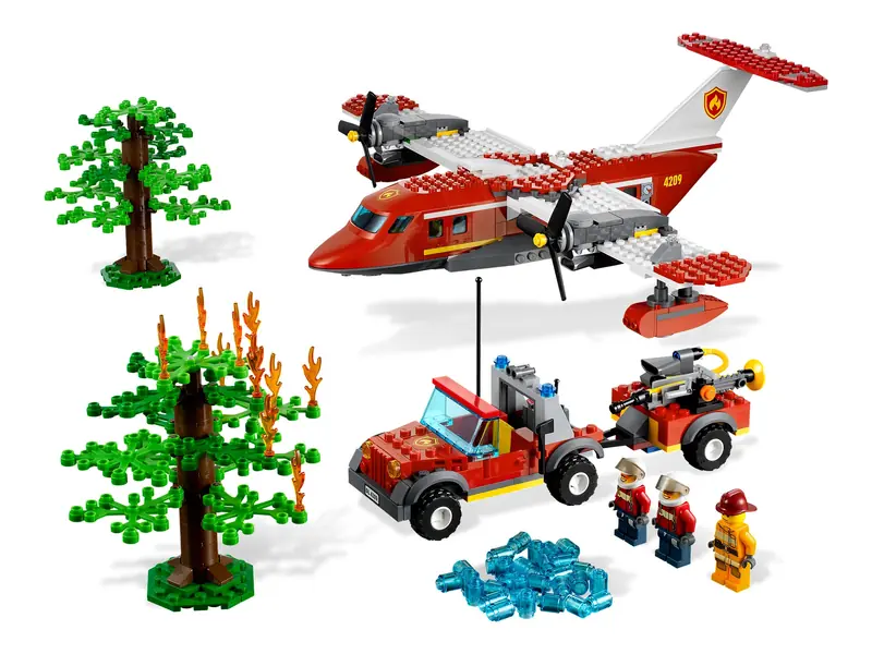 LEGO 4209 Samolot strażacki