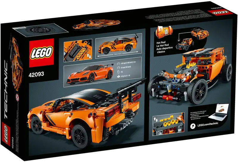 LEGO 42093 Chevrolet Corvette ZR1 zdjęcie 4