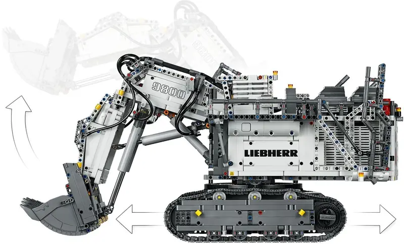 LEGO 42100 Koparka Liebherr R 9800 zdjęcie 6
