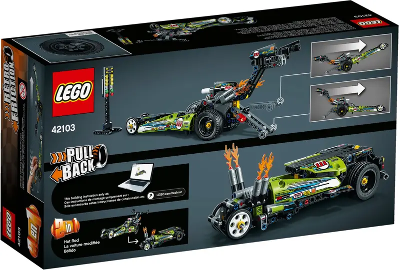 LEGO 42103 Dragster zdjęcie 5