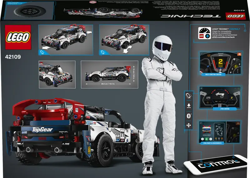 LEGO 42109 Auto wyścigowe Top Gear sterowane przez aplikację zdjęcie 5