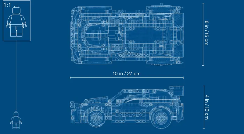 LEGO 42109 Auto wyścigowe Top Gear sterowane przez aplikację zdjęcie 10