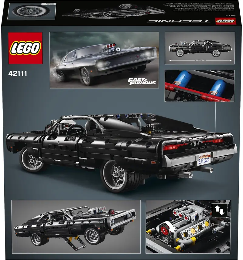 LEGO 42111 Dom's Dodge Charger zdjęcie 13