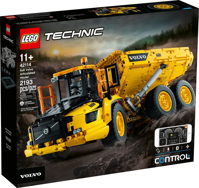 LEGO 42114 Wozidło przegubowe Volvo 6x6 zdjęcie 9