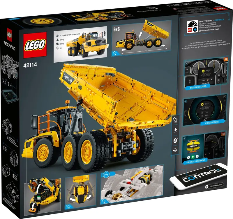 LEGO 42114 Wozidło przegubowe Volvo 6x6 zdjęcie 2