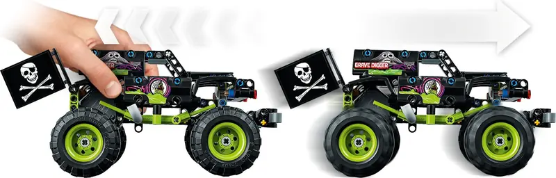 LEGO 42118 Monster Jam Grave Digger zdjęcie 7