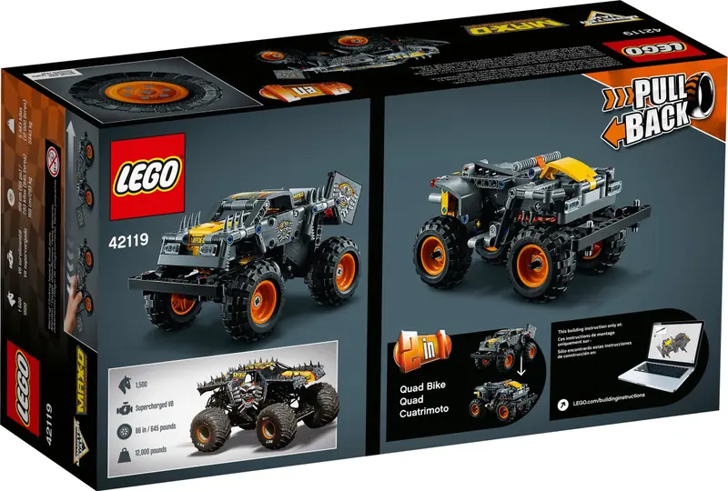 LEGO 42119 Monster Jam Max-D zdjęcie 6