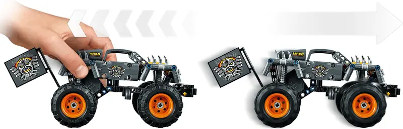 LEGO 42119 Monster Jam Max-D zdjęcie 8