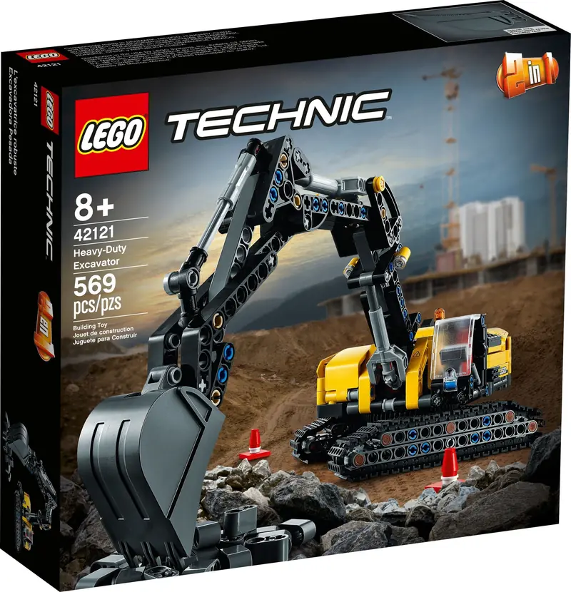 LEGO 42121 Wytrzymała koparka zdjęcie 2