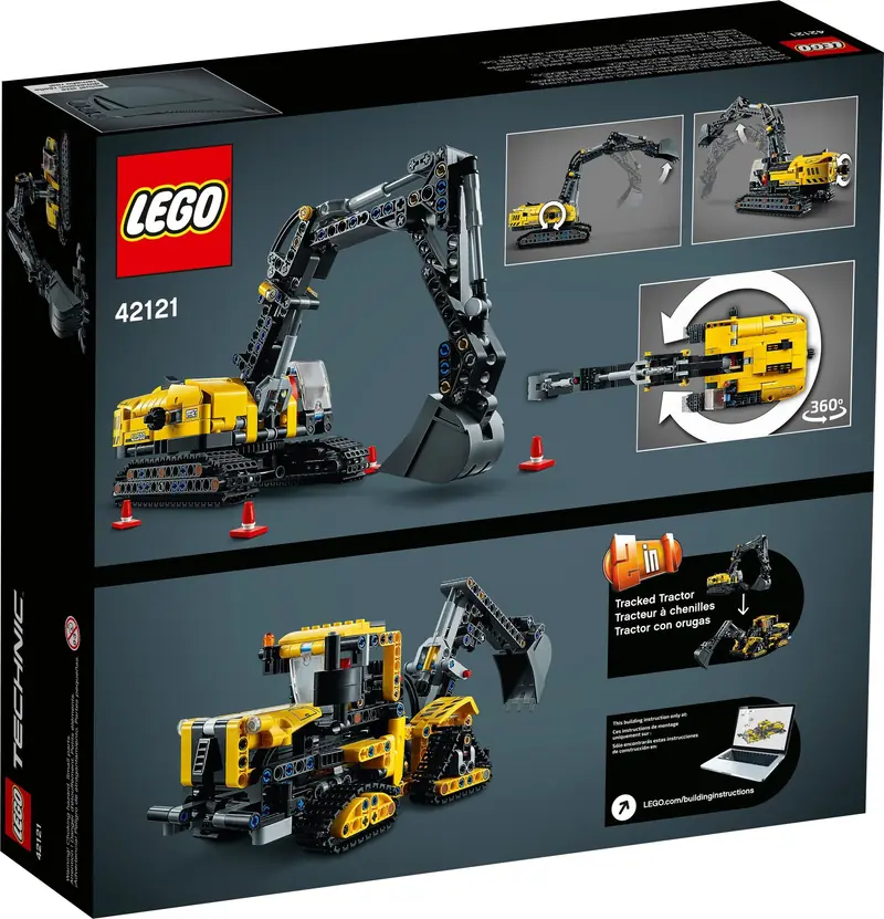 LEGO 42121 Wytrzymała koparka zdjęcie 8