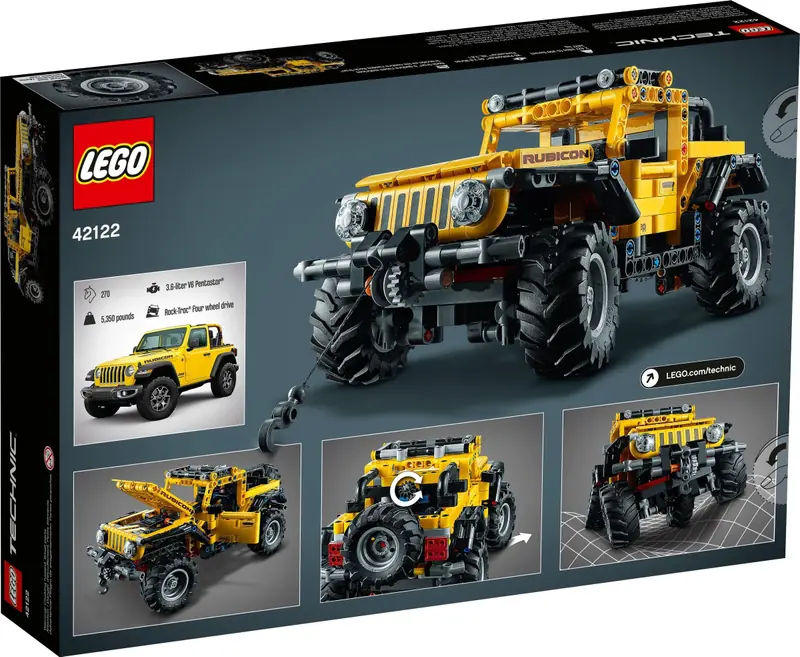 LEGO 42122 Jeep Wrangler zdjęcie 8