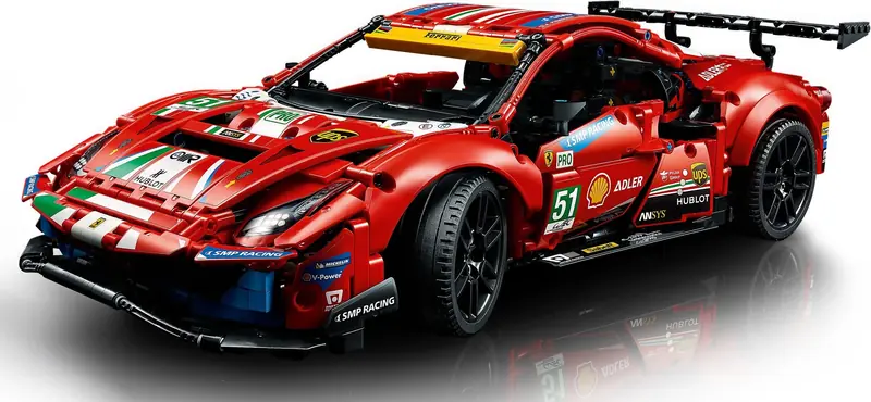 LEGO 42125 Ferrari 488 GTE “AF Corse #51” zdjęcie 5