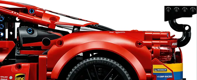 LEGO 42125 Ferrari 488 GTE “AF Corse #51” zdjęcie 11