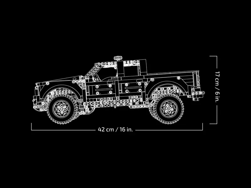LEGO 42126 Ford F-150 Raptor zdjęcie 9