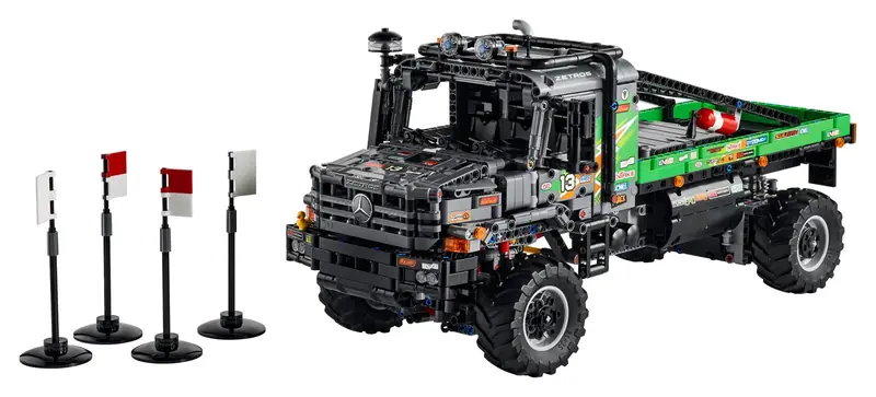 LEGO 42129 Ciężarówka Mercedes-Benz Zetros z napędem na 4 koła
