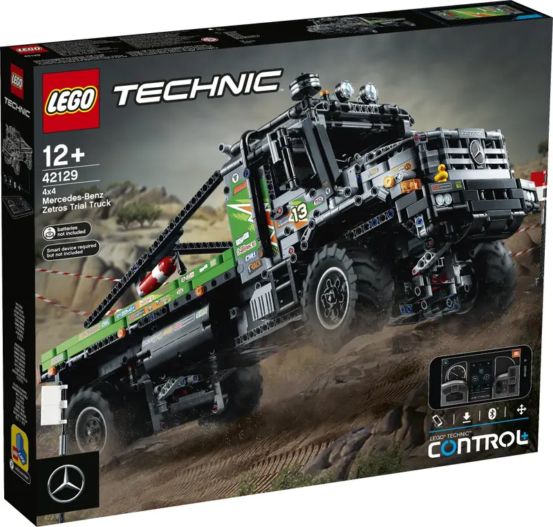 LEGO 42129 Ciężarówka Mercedes-Benz Zetros z napędem na 4 koła zdjęcie 6