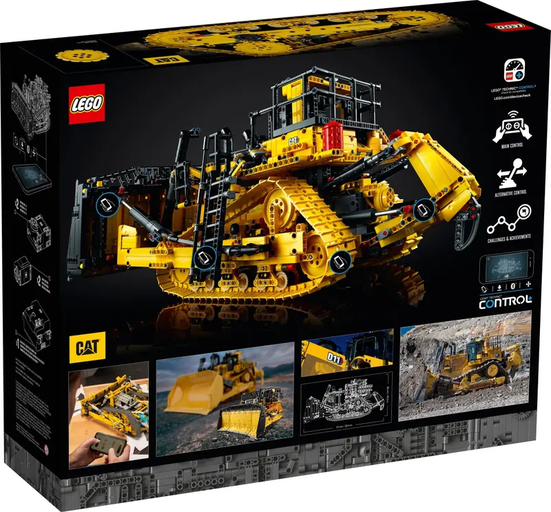 LEGO 42131 Sterowany aplikacją buldożer Cat D11 zdjęcie 7