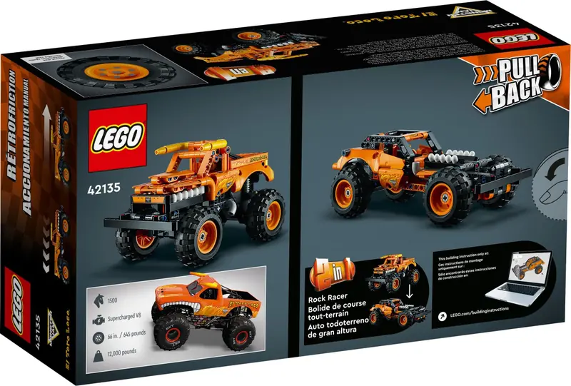 LEGO 42135 Monster Jam El Toro Loco zdjęcie 7