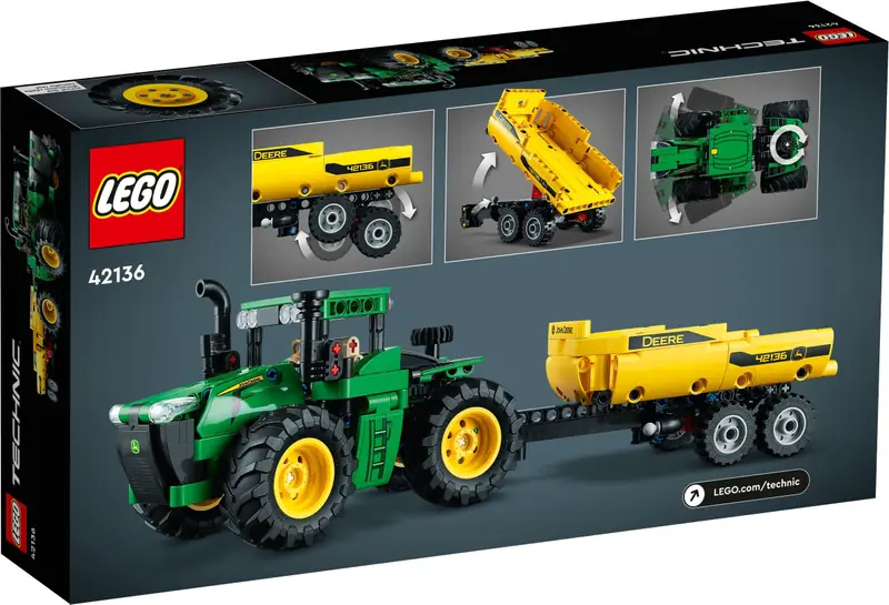 LEGO 42136 Traktor John Deere 9620R 4WD zdjęcie 8