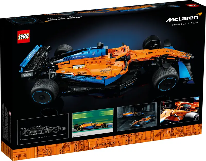 LEGO 42141 Samochód wyścigowy McLaren Formula 1 zdjęcie 6